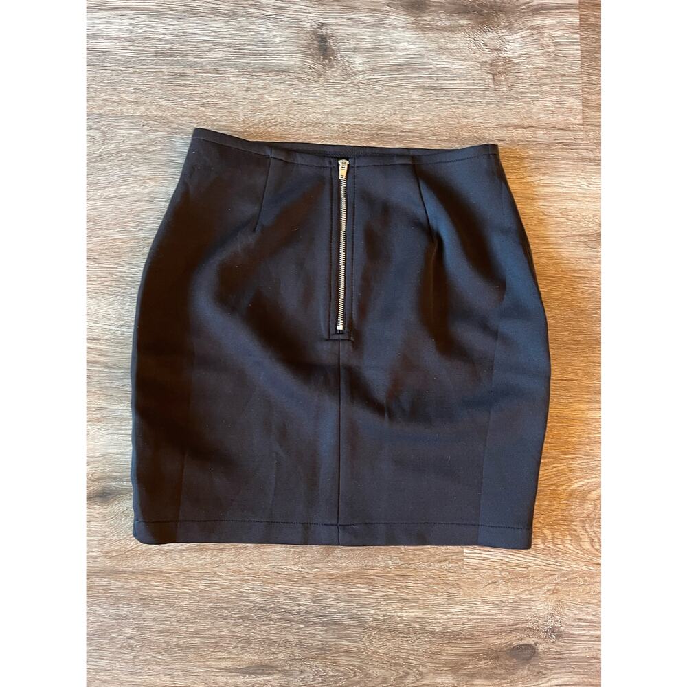 Rehab Black Skirt with Cut Outs Size Small - Picture 3 of 3